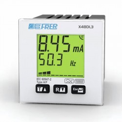 DIGITAL EARTH LEAKAGE RELAYS - Type A-F - TRMS: X35DL3, X48DL3, X72DL4 Series (9)